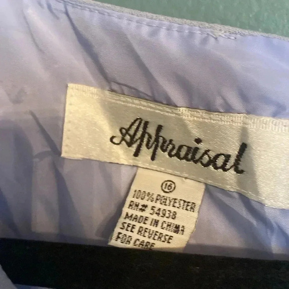 Vintage women’s dress - Appraisal size 16 - short sleeve - beaded - maxi - Picture 3 of 7